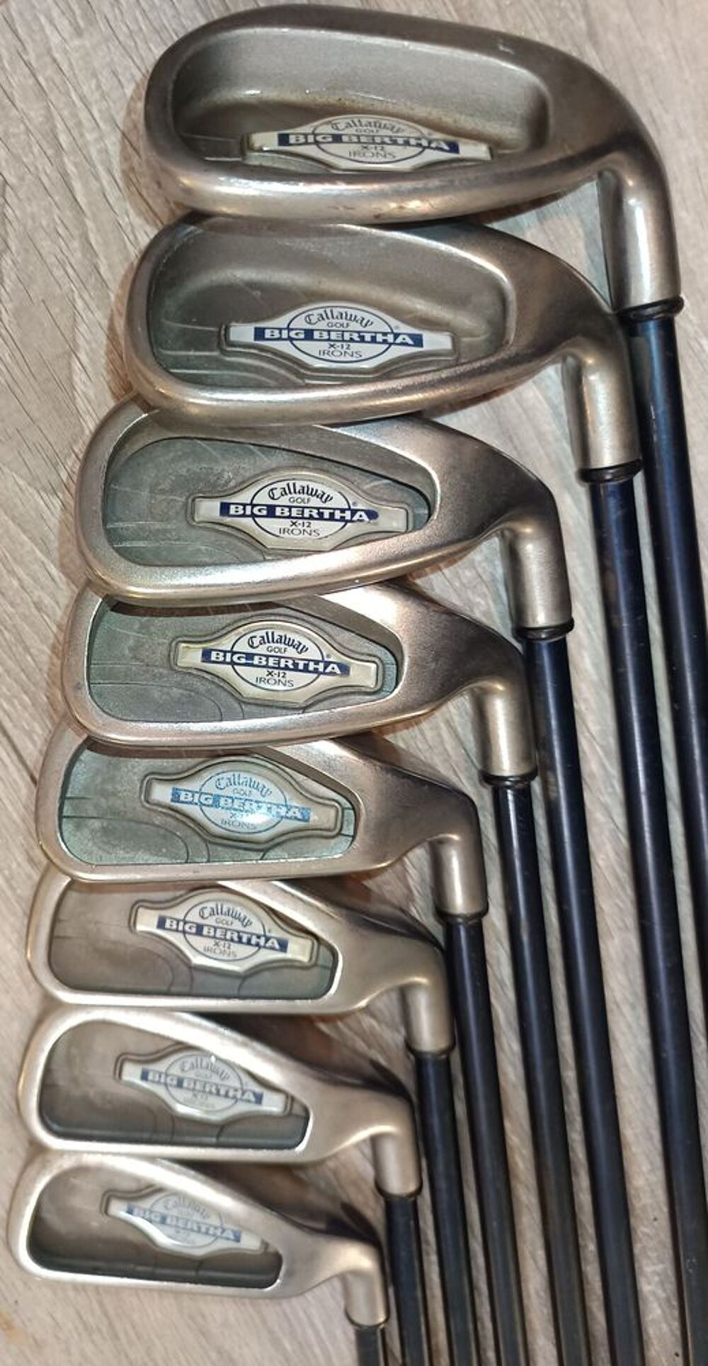 S&eacute;rie de Fers de Golf Compl&egrave;te Callaway Big Bertha X-12 Sports