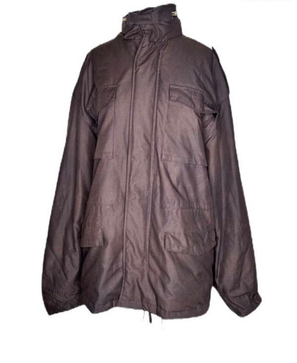 Veste robuste style militaire - Taille L - 65 % polyester, 35 % coton Vtements