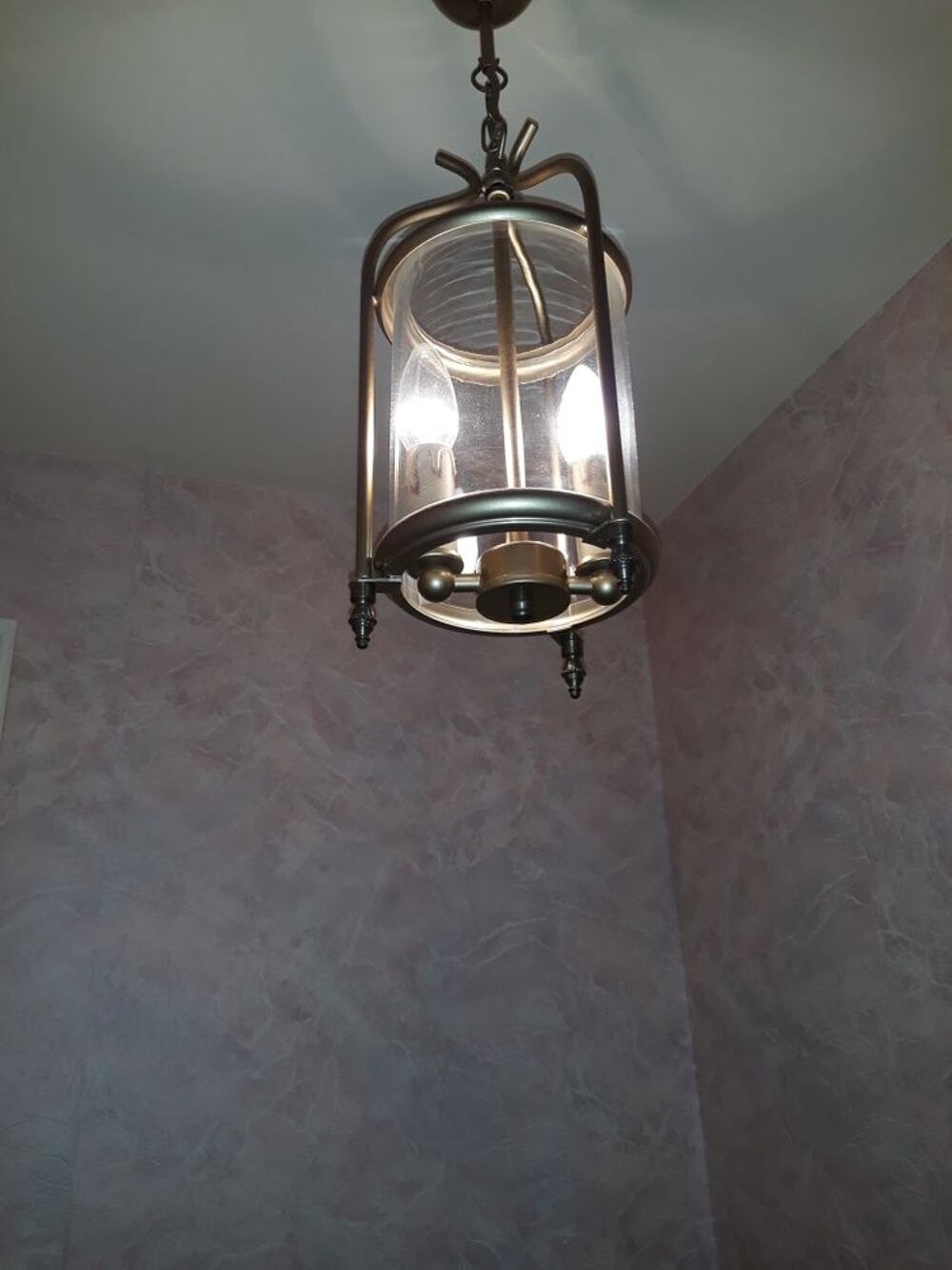 lanterne en laiton. Décoration