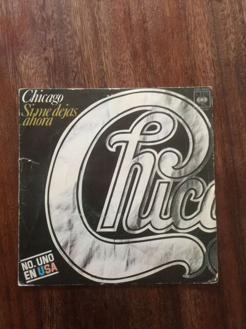 Vinyle 45 tours Chicago   If you leave me now   3 Saleilles (66)