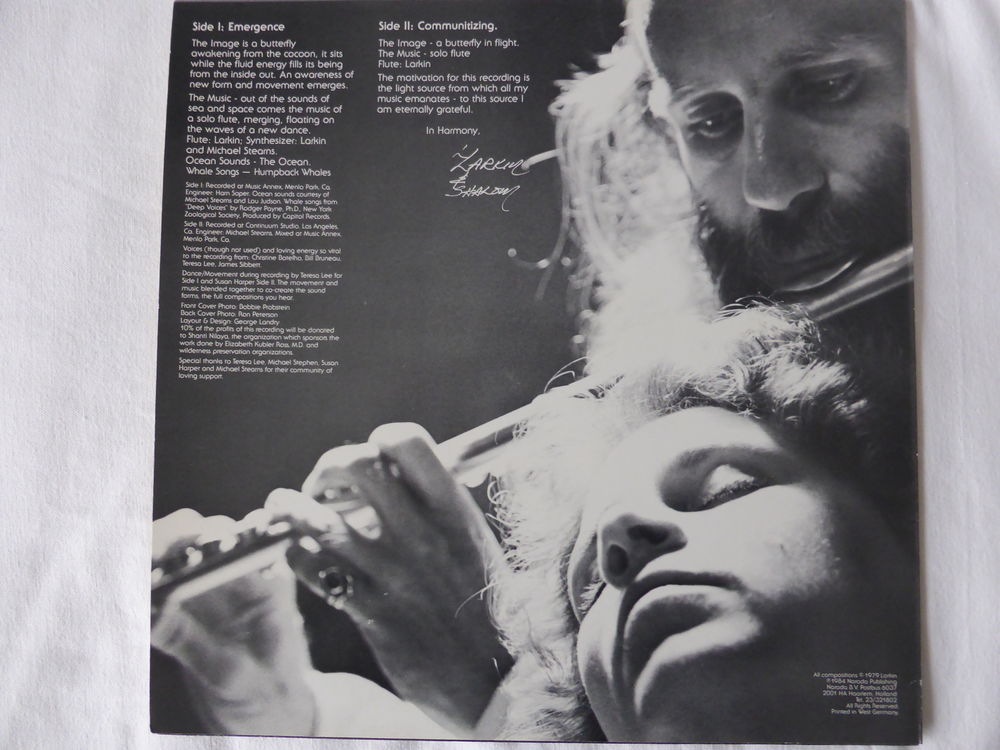 Disque Vinyle 33 Tours LARKIN - O'cean (oh-see-on) CD et vinyles