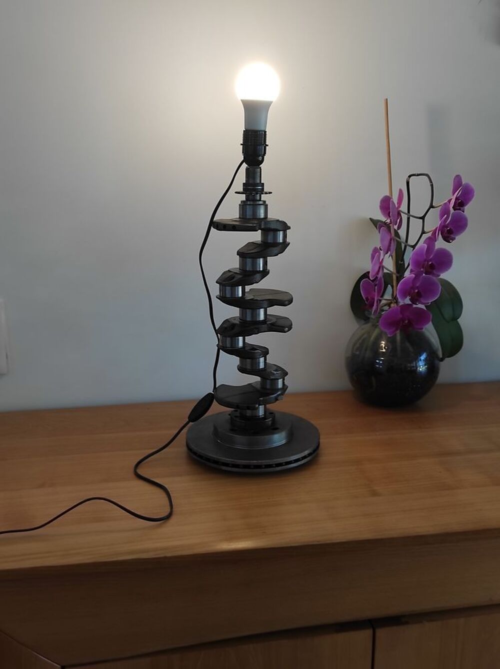 Lampe type industrielle Décoration