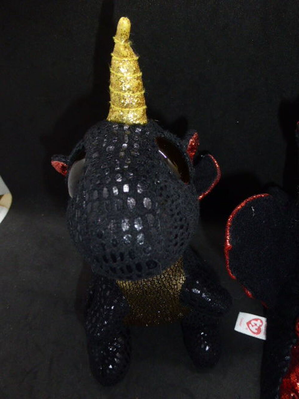 Lot de deux dragons licorne Grindal TY Jeux / jouets