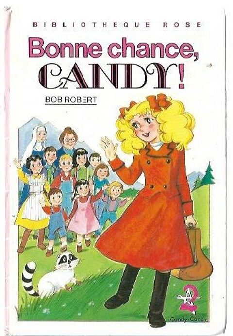 bibliotheque rose - bonne chance candy - 1983 0 Fougères (35)