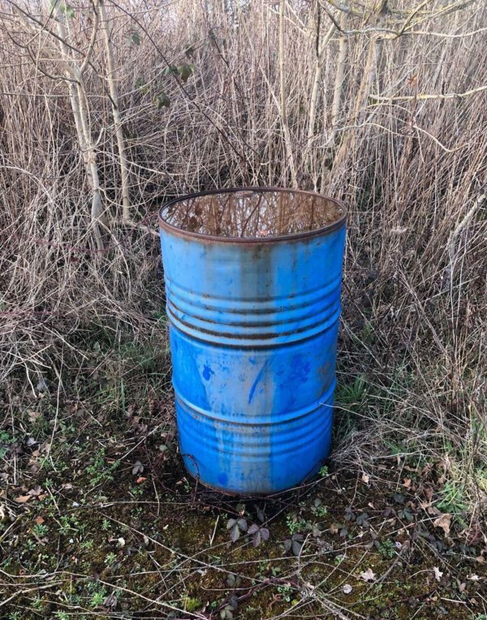 Fut Bidon acier 200 l Décoration