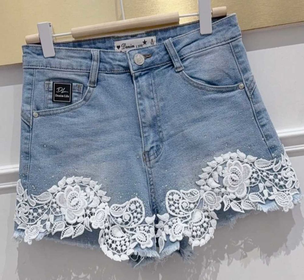 short en jean Vêtements