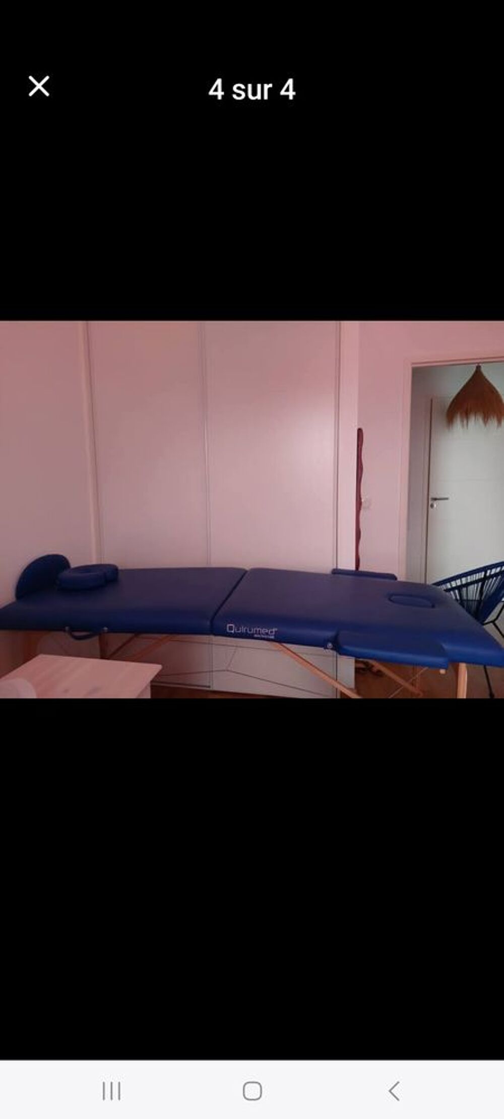 Lot Table de massage+ couverture chauffante+oreiller +housse Meubles