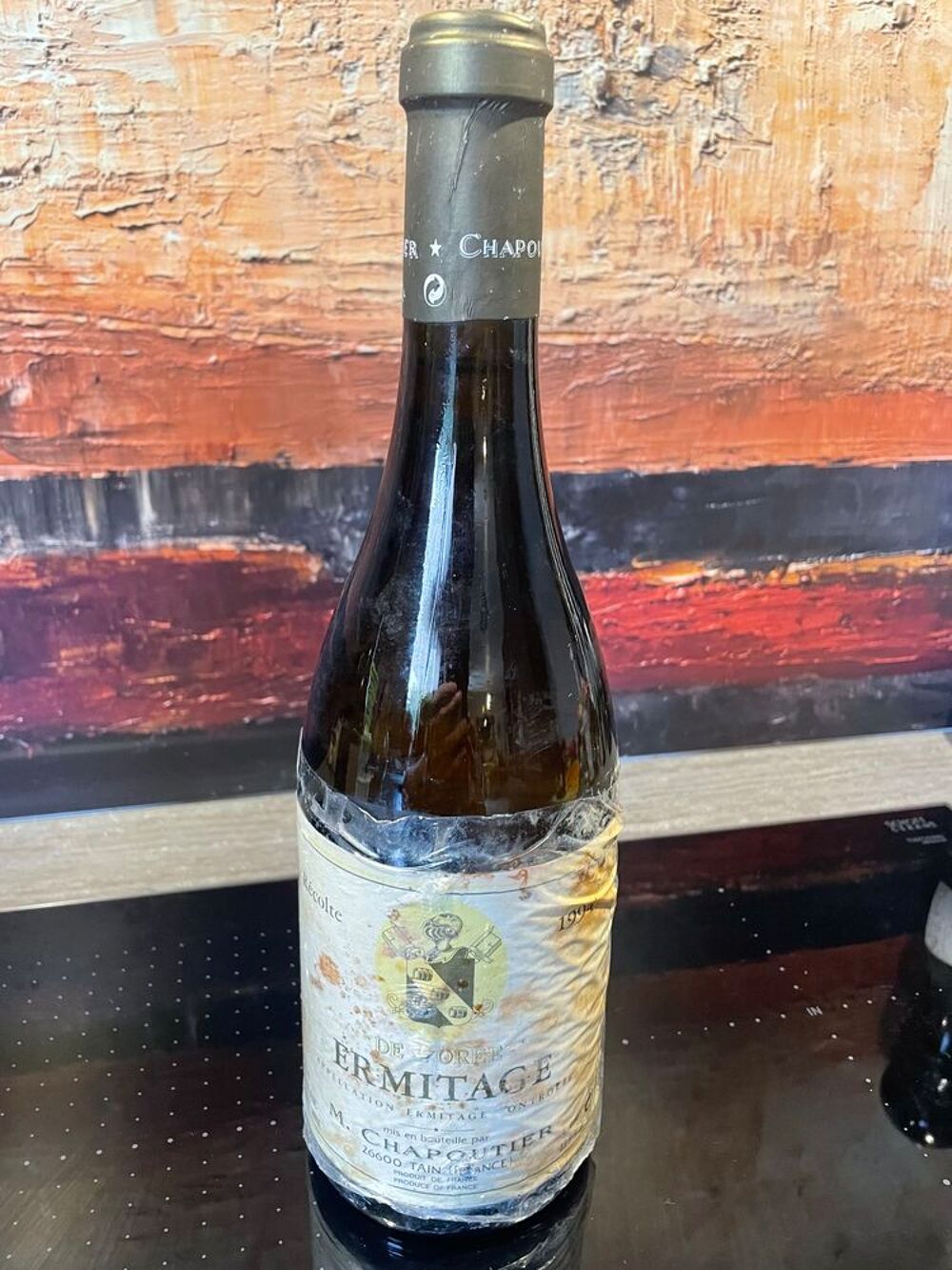 1 Bt ERMITAGE DE L'OREE Chapoutier Blanc 1994 99pk Cuisine