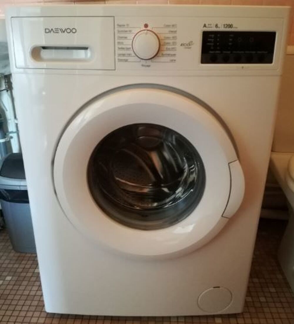 Vente lave-linge Daewoo 6kg Electroménager
