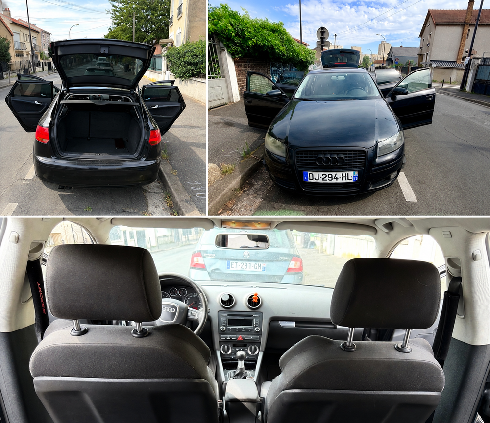 A3 SportBack 1.9 TDI Ambiente 2007 occasion 94400 Vitry-sur-Seine
