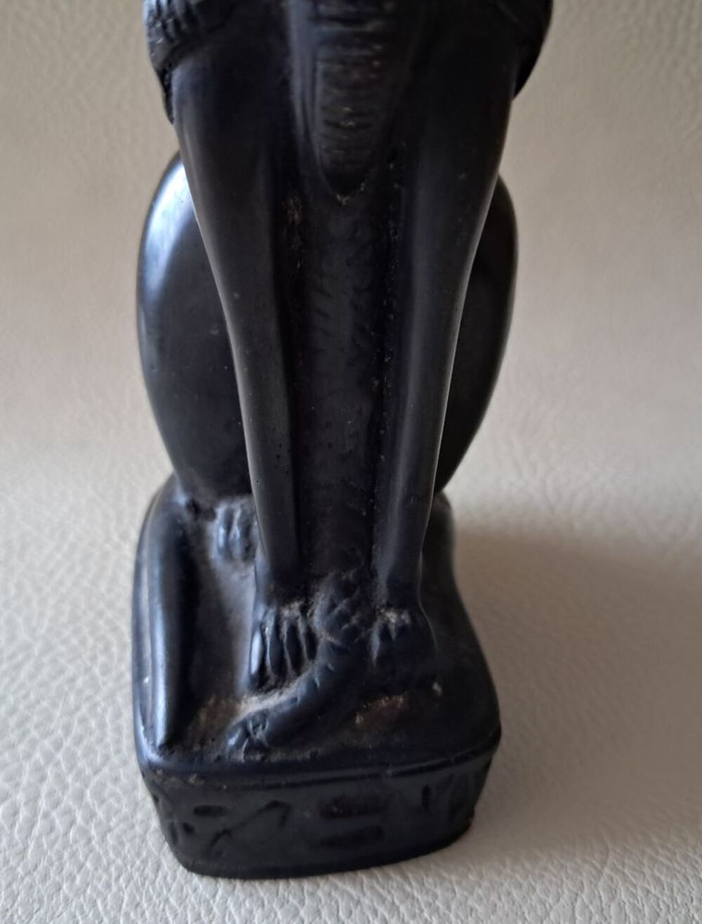 statue figurine bibelot d&eacute;coratif de chat &eacute;gyptien en r&eacute;sine Décoration