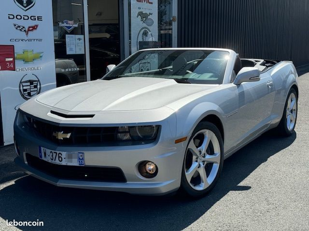 Camaro Cabriolet V8 6.2 405ch A 2015 occasion 14540 Bourgu&eacute;bus