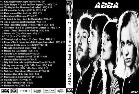 Abba DVD The best performances (2) 15 Marseille 12 (13)