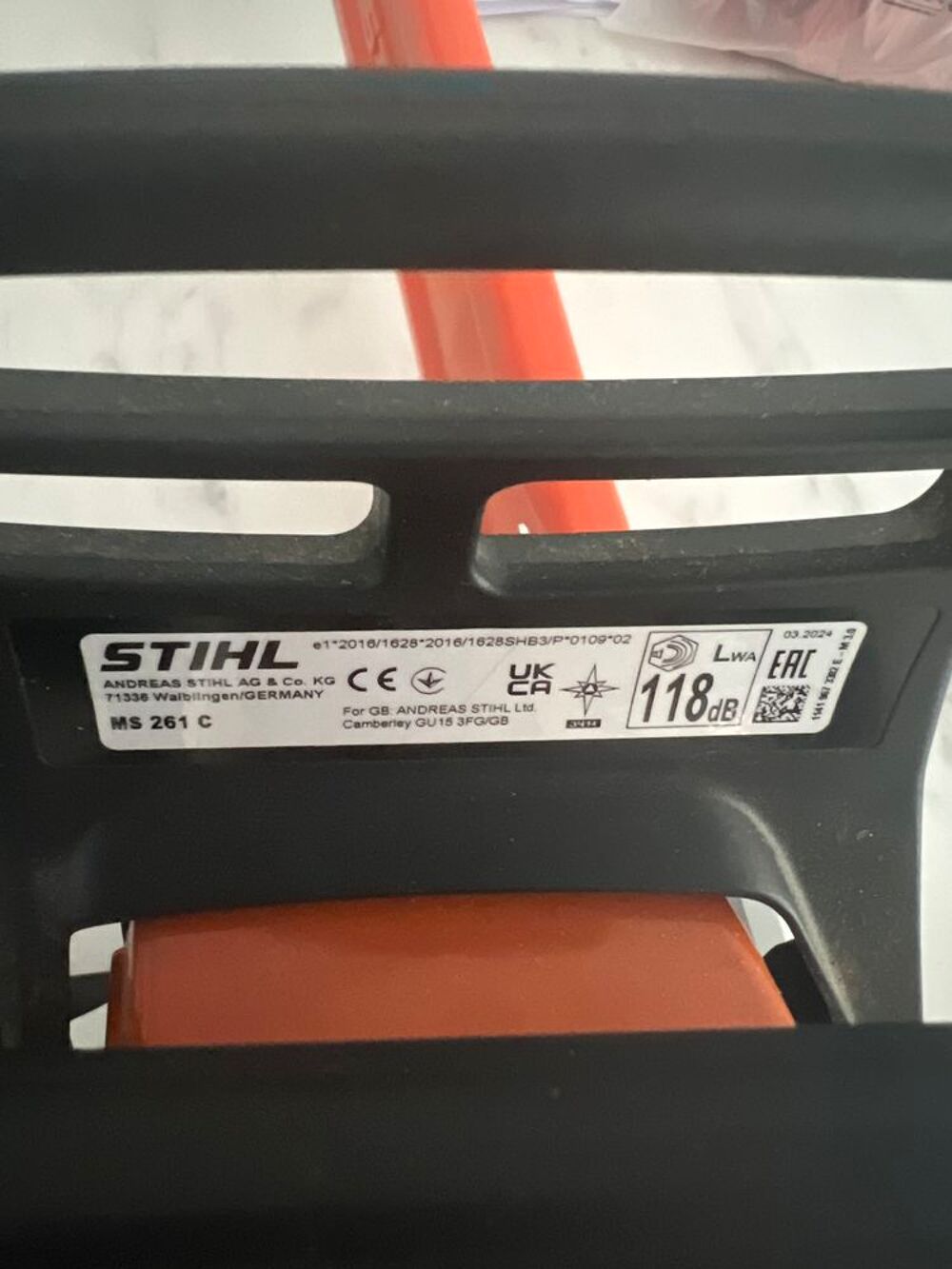 Tron&ccedil;onneuse STILH MS261 45 cm Bricolage