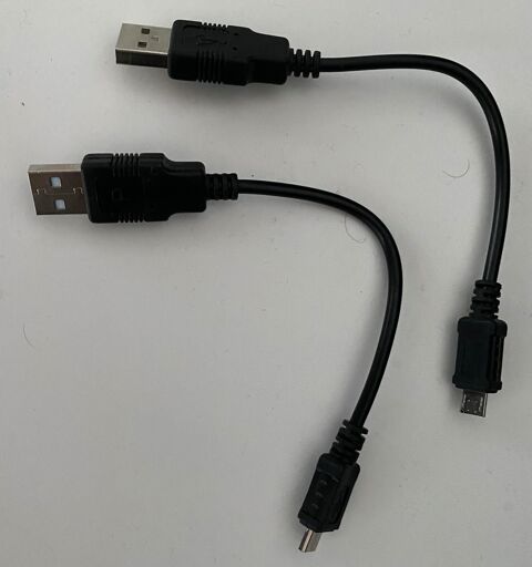 LOT 2 câbles USB C 10 Paris 20 (75)