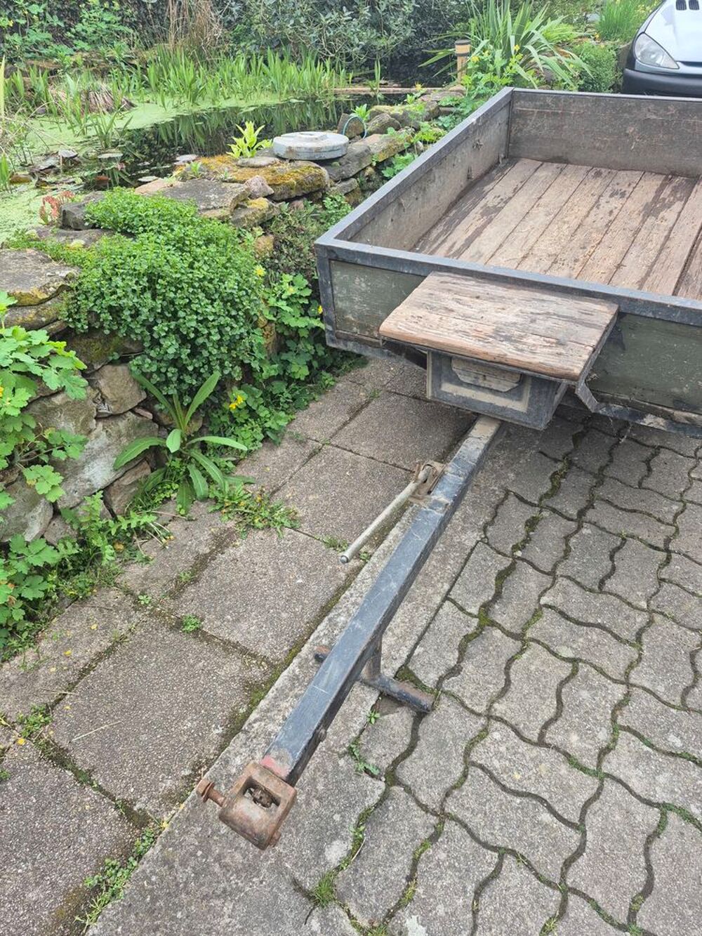 Remorque pour motoculteur Jardin
