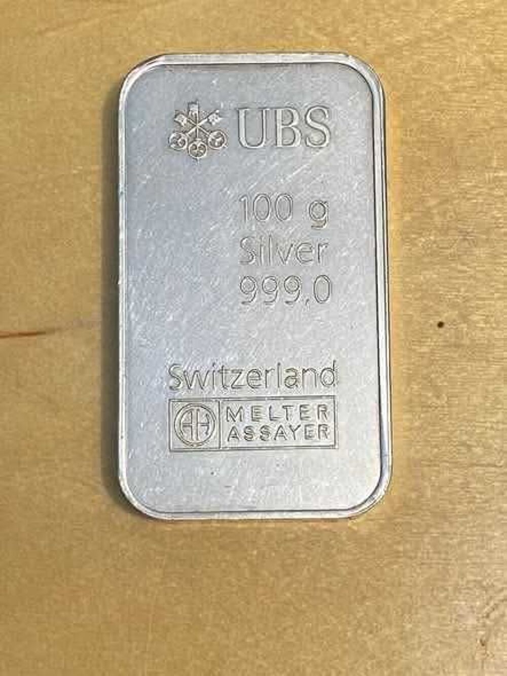 lingot d'argent suisse pure 