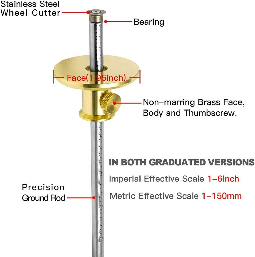 Ensemble d'outils de marquage de roue &agrave; queue d'aronde, Bricolage