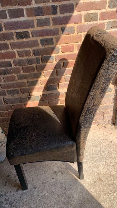 Chaises Lot de 6 en simili cuir 180 Quittebeuf (27)