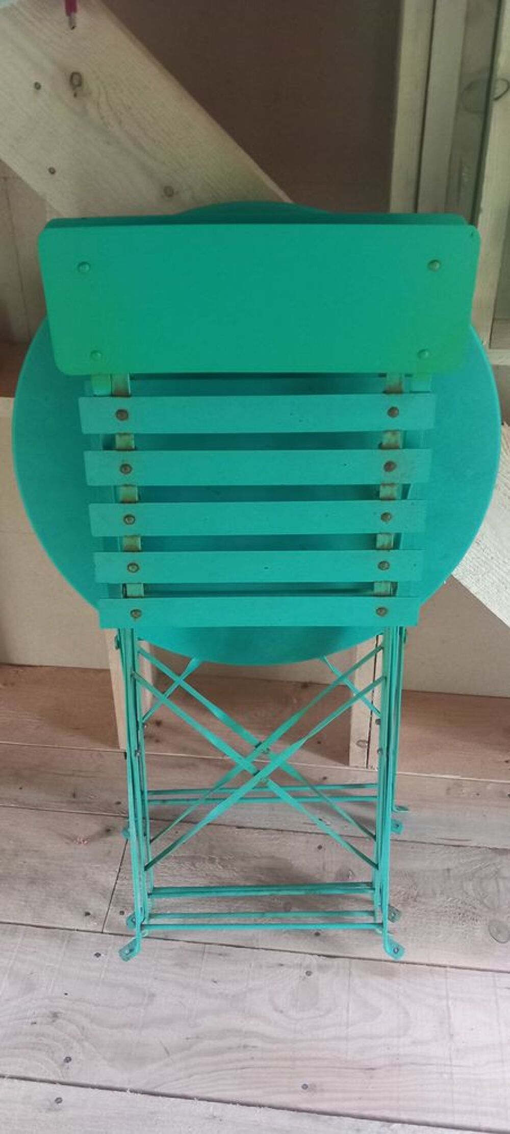 Table et chaise en metal Meubles