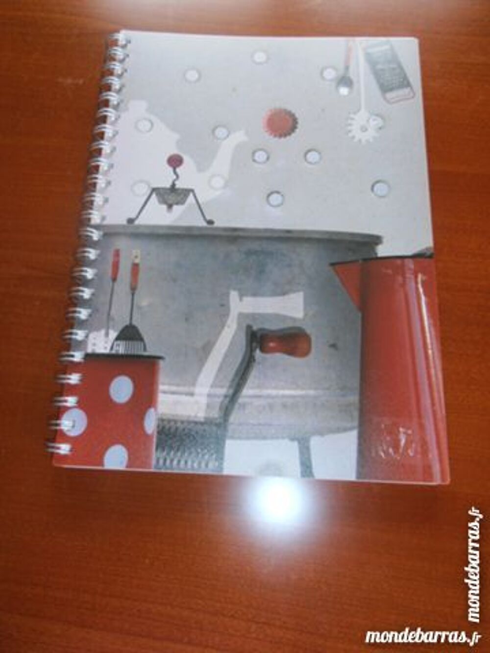 Cahier de cuisine rouge (45) Livres et BD