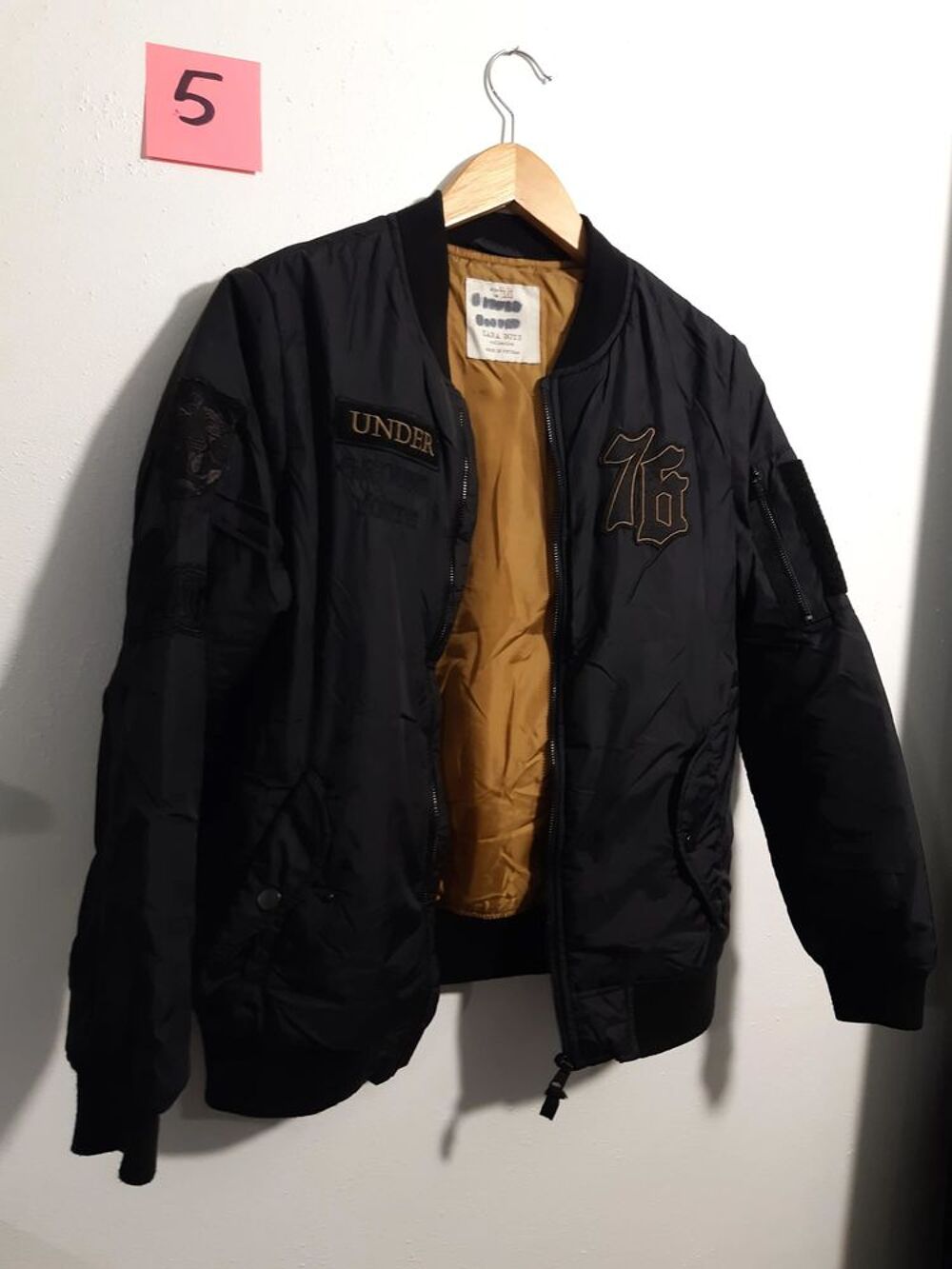 Blouson doubl&eacute; Gar&ccedil;on Marron - Zara Boys Vêtements enfants