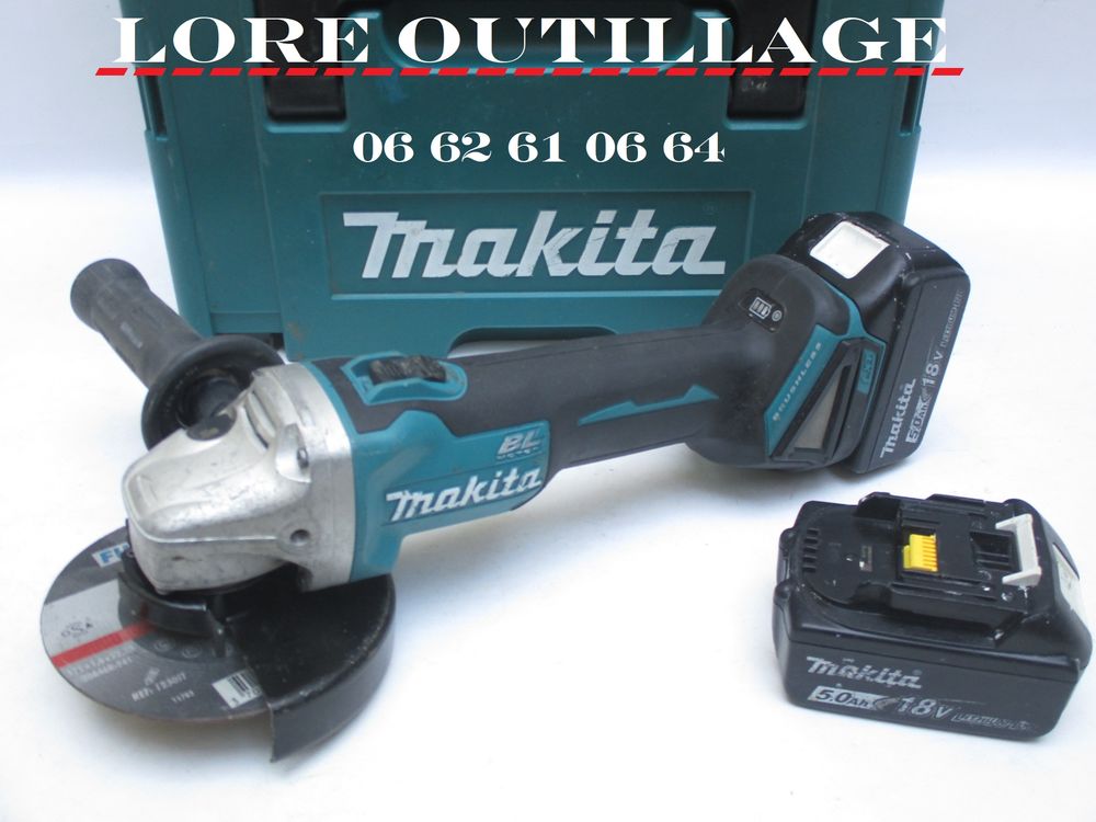 MAKITA DGA504 - meuleuse disqueuse 18V Bricolage