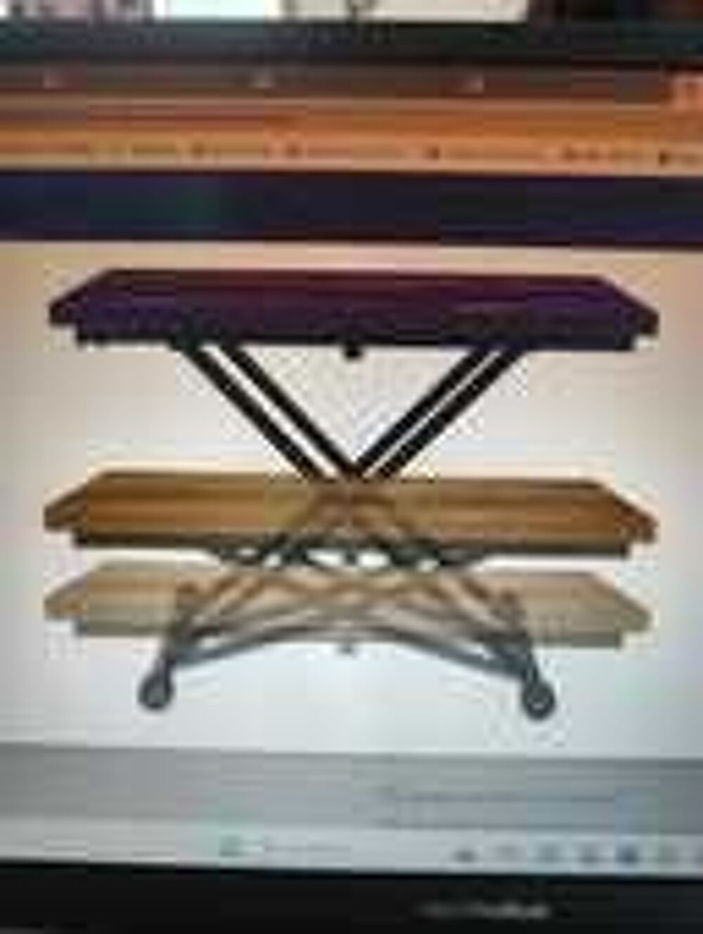 Table basse extensible relevable table &agrave; manger Meubles