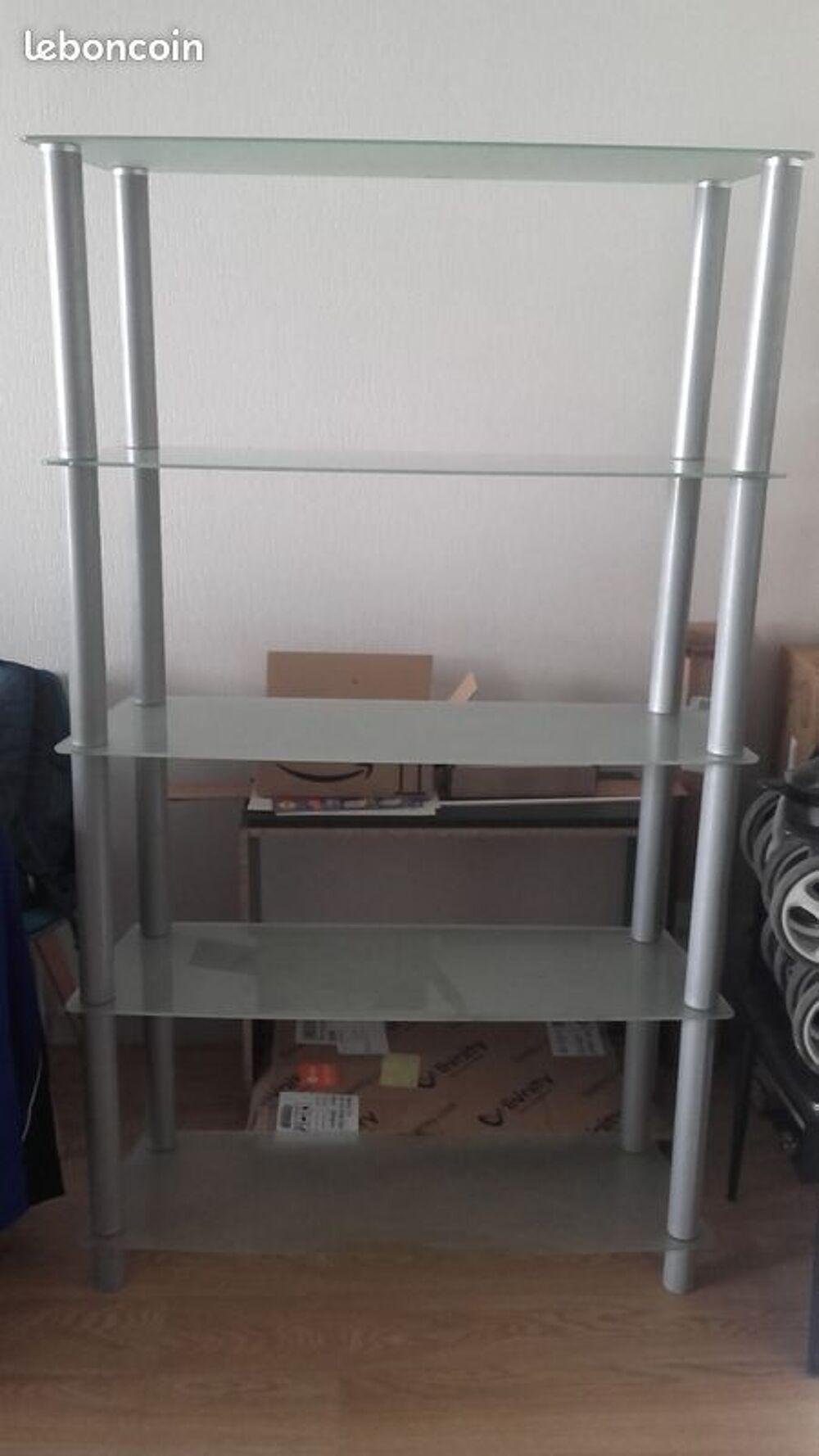 Etag&egrave;re Bar en verre tremp&eacute;e Décoration