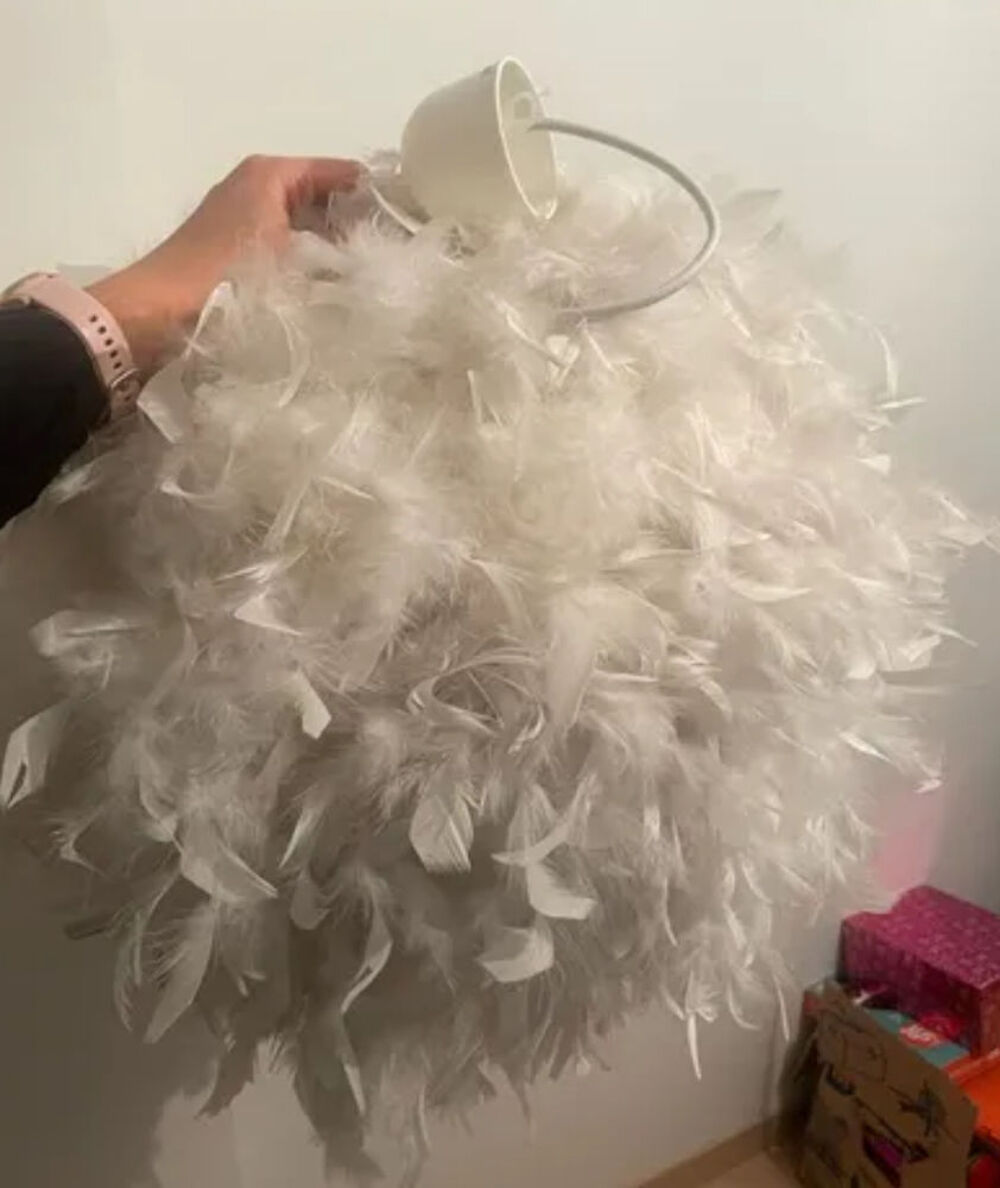 Luste plume Décoration