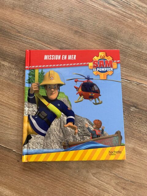livre enfant Sam le pompier    Mission en mer    3 Saleilles (66)