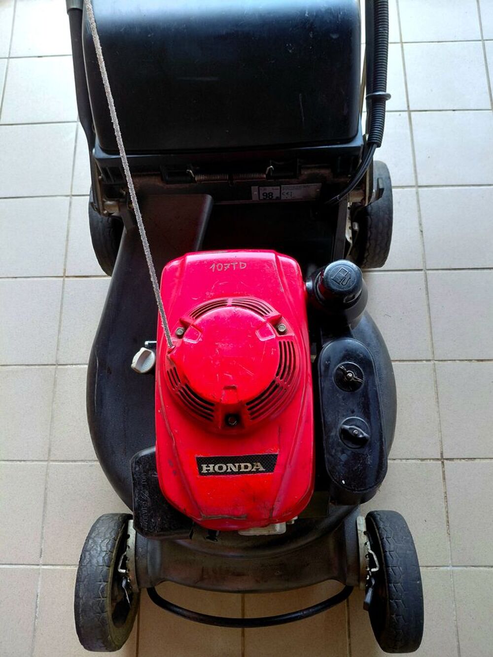 Tondeuse HONDA hrh 536 hxe pro. Jardin