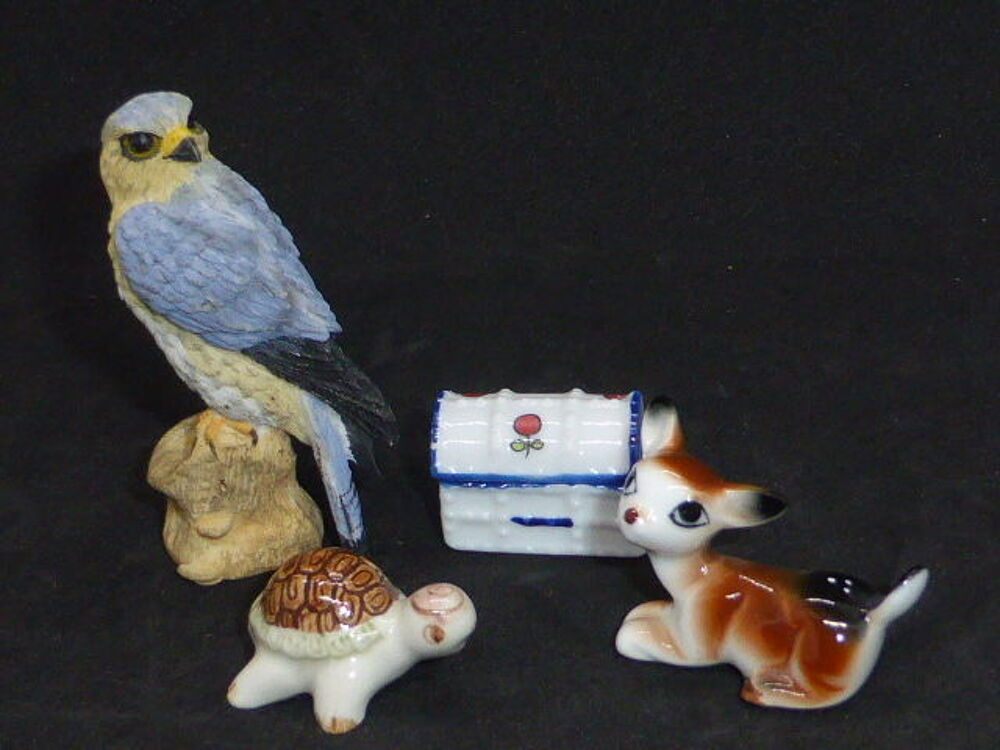 Lot de petits sujets pour vitrine Décoration