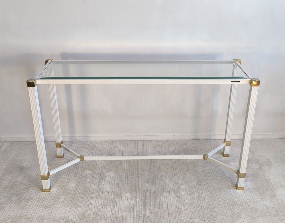 ?? Pierre Vandel Paris - Iconique console &agrave; entretoise Meubles