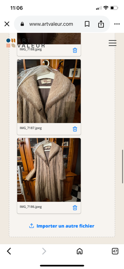 Manteau en vison beige 800 Ravilloles (39)