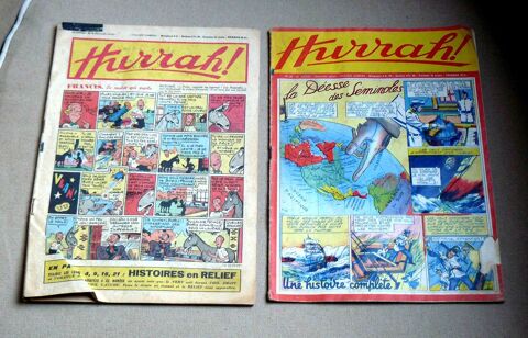 Revues anciennes : Hurrah N� 8 et 54 - ann�es 50 6 Argenteuil (95)