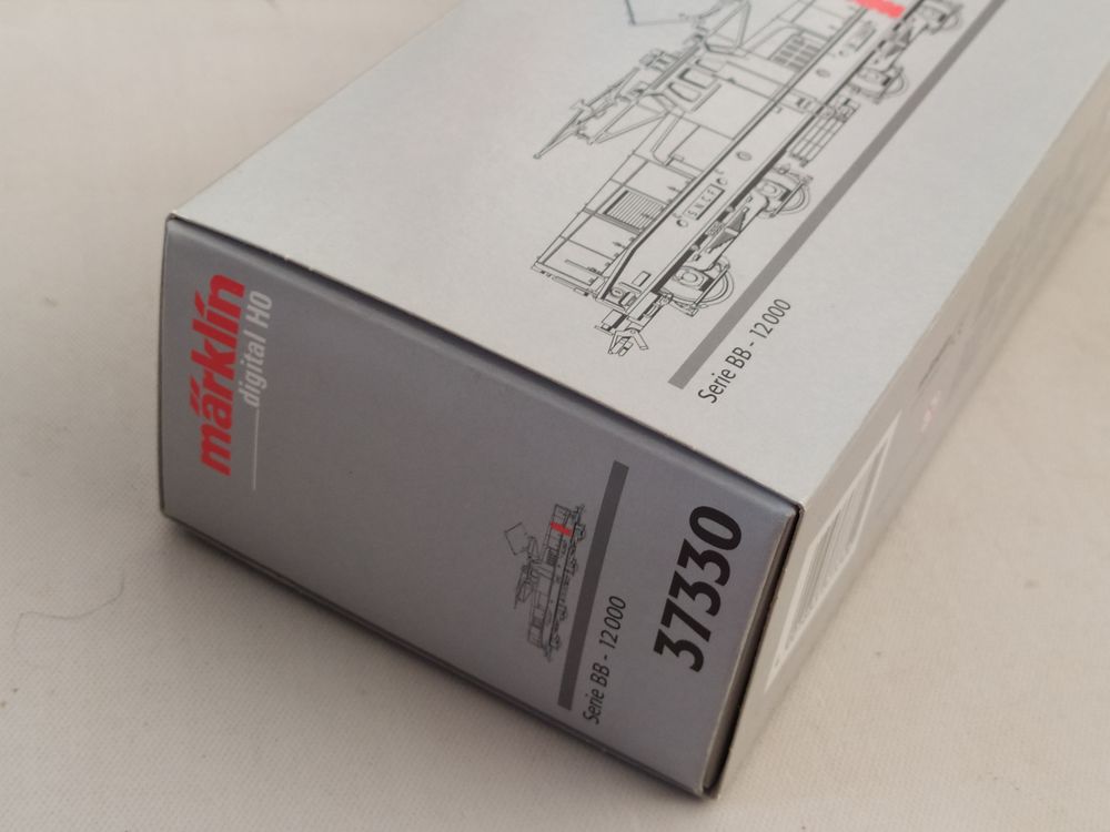 Echelle HO- M&auml;rklin Loco &eacute;lectrique BB 12068 verte r&eacute;f 37330 