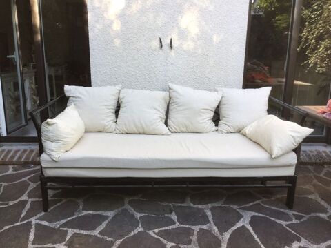 CANAPE LIT FER FORG NOIR 450 Tournan-en-Brie (77)