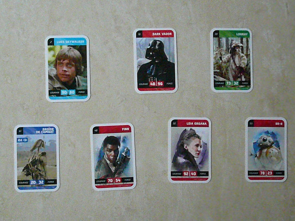 Cartes Star Wars 