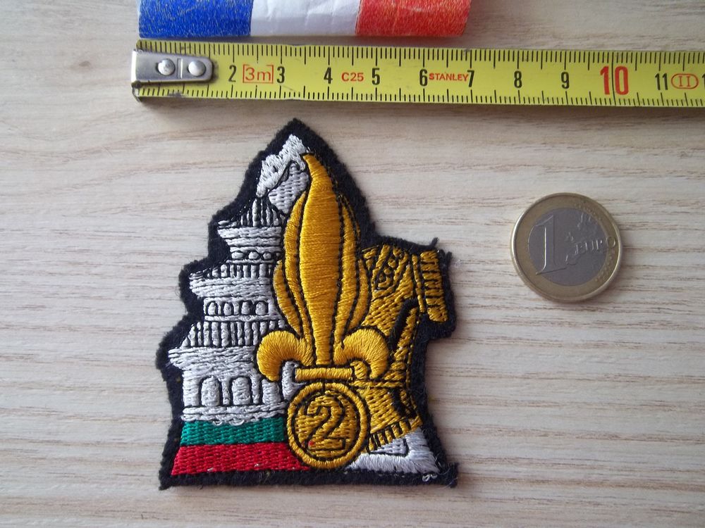 &eacute;cusson militaire 2 &eacute;me r&eacute;giment &eacute;tranger du g&eacute;nie l&eacute;gion 
