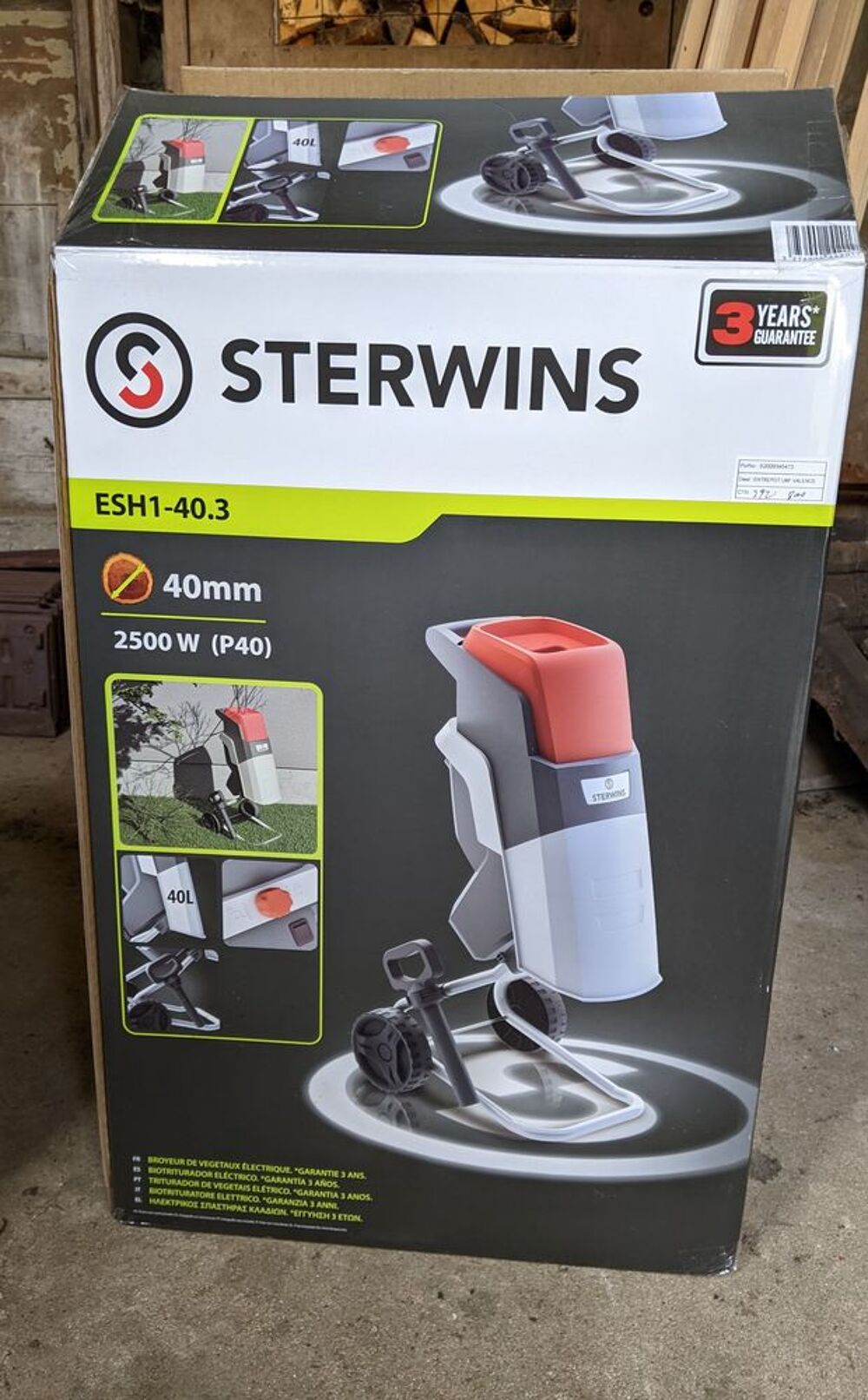 Broyeur v&eacute;g&eacute;taux Jardin