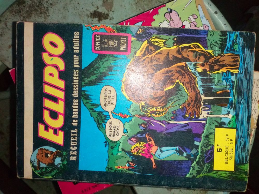 Eclipso N&deg; 46 : Le combat de l'homme-chose Livres et BD