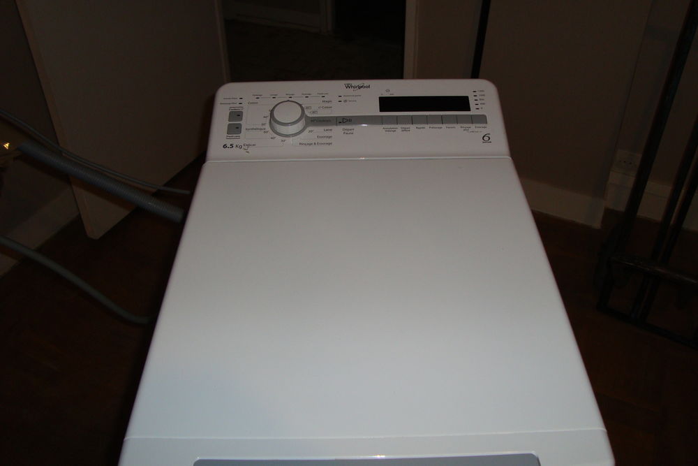 Machine &agrave; laver WHIRLPOOL TDLR65210 ? colori : blanc - TBE Electroménager