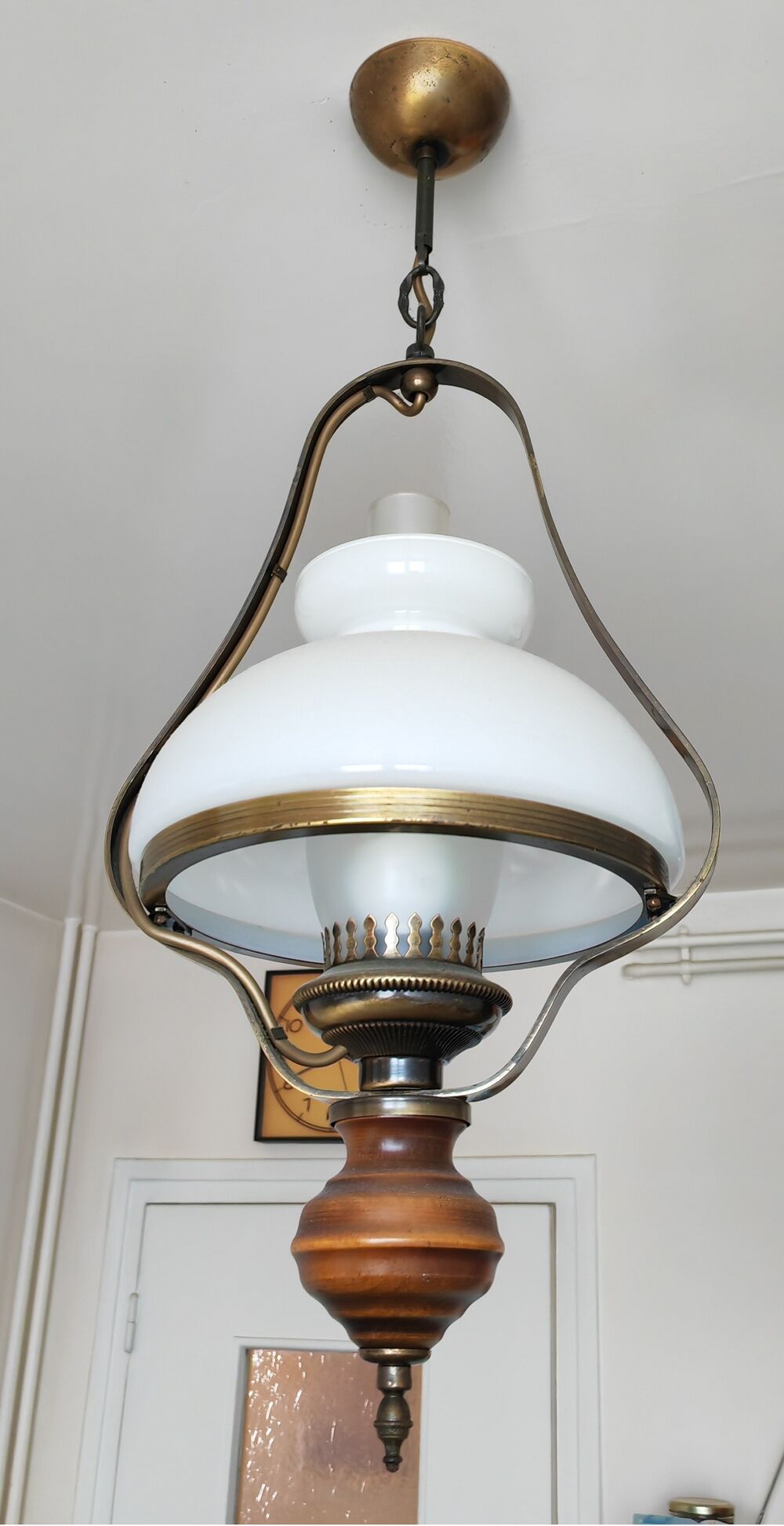 Suspension lampe p&eacute;trole Décoration