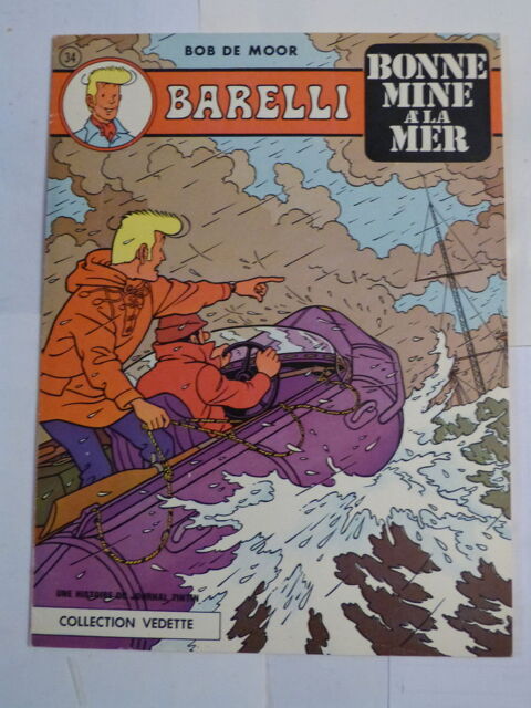 BD - BARELLI - BONNE MINE A LA MER  edition originale 10 Brest (29)
