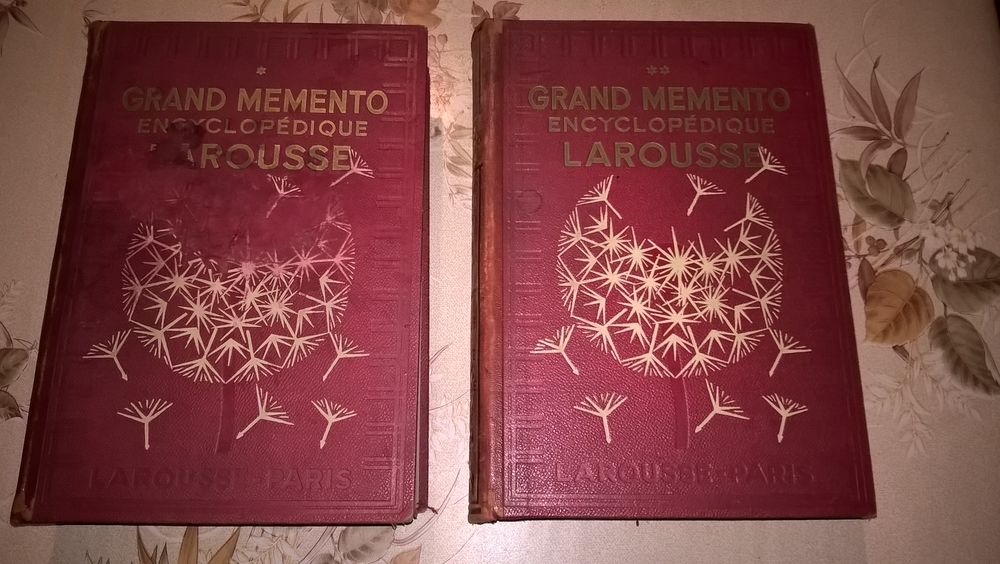 GRANDS M&Eacute;MENTOS ENCYCLOP&Eacute;DIQUES LAROUSSE 1936/1937. 