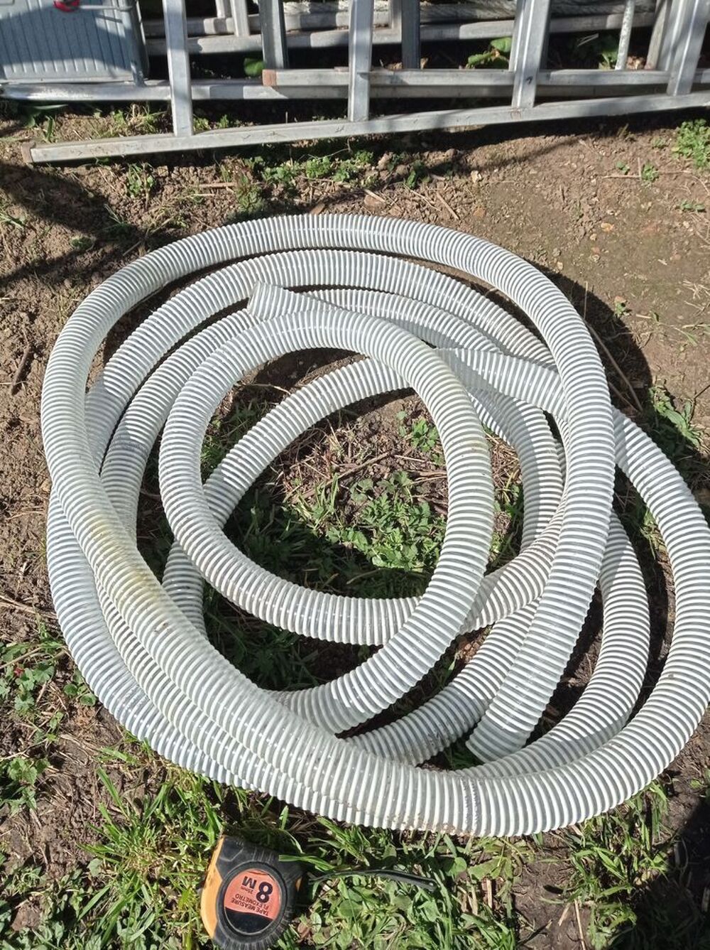 Tuyau d'aspiration souple en PVC plastifi&eacute; translucide Jardin