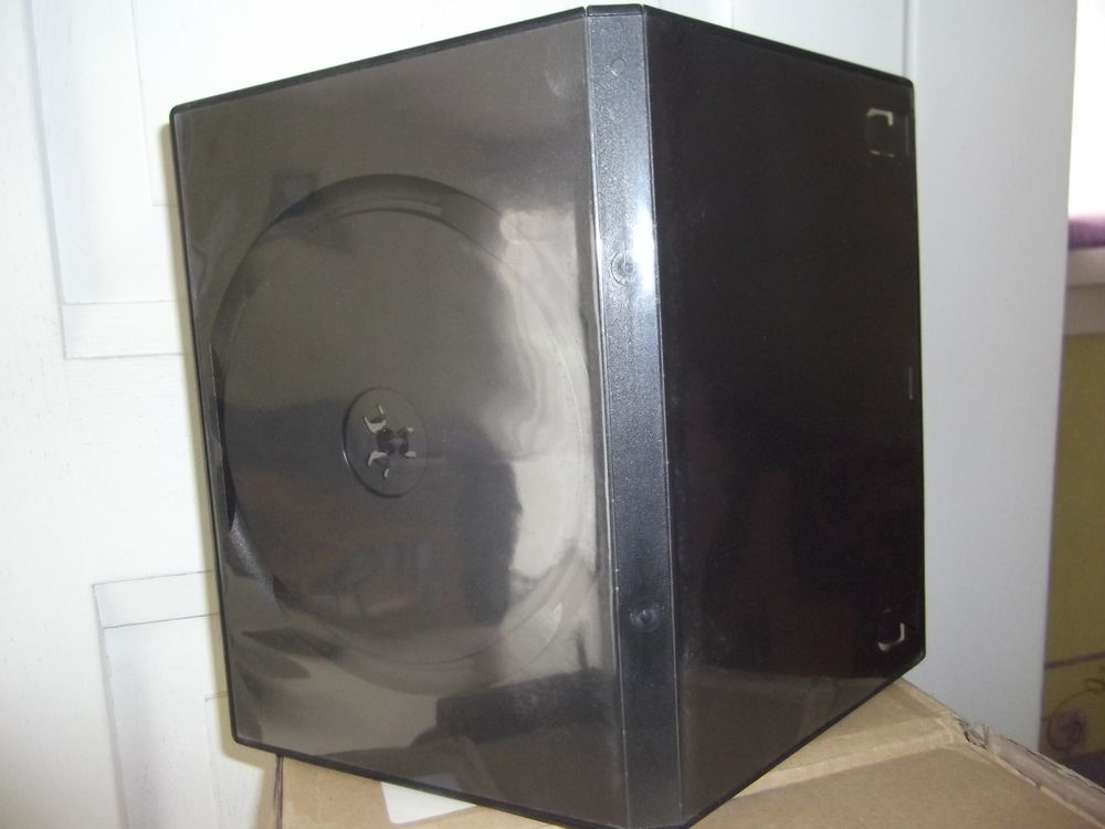 Lot de 25 bo&icirc;tiers noirs pour DVD Photos/Video/TV