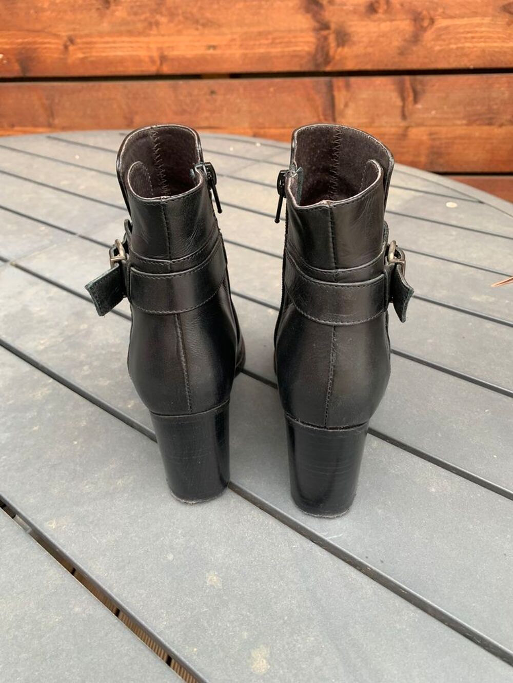 Bottine femme en cuir " 3 Suisses collection " Chaussures