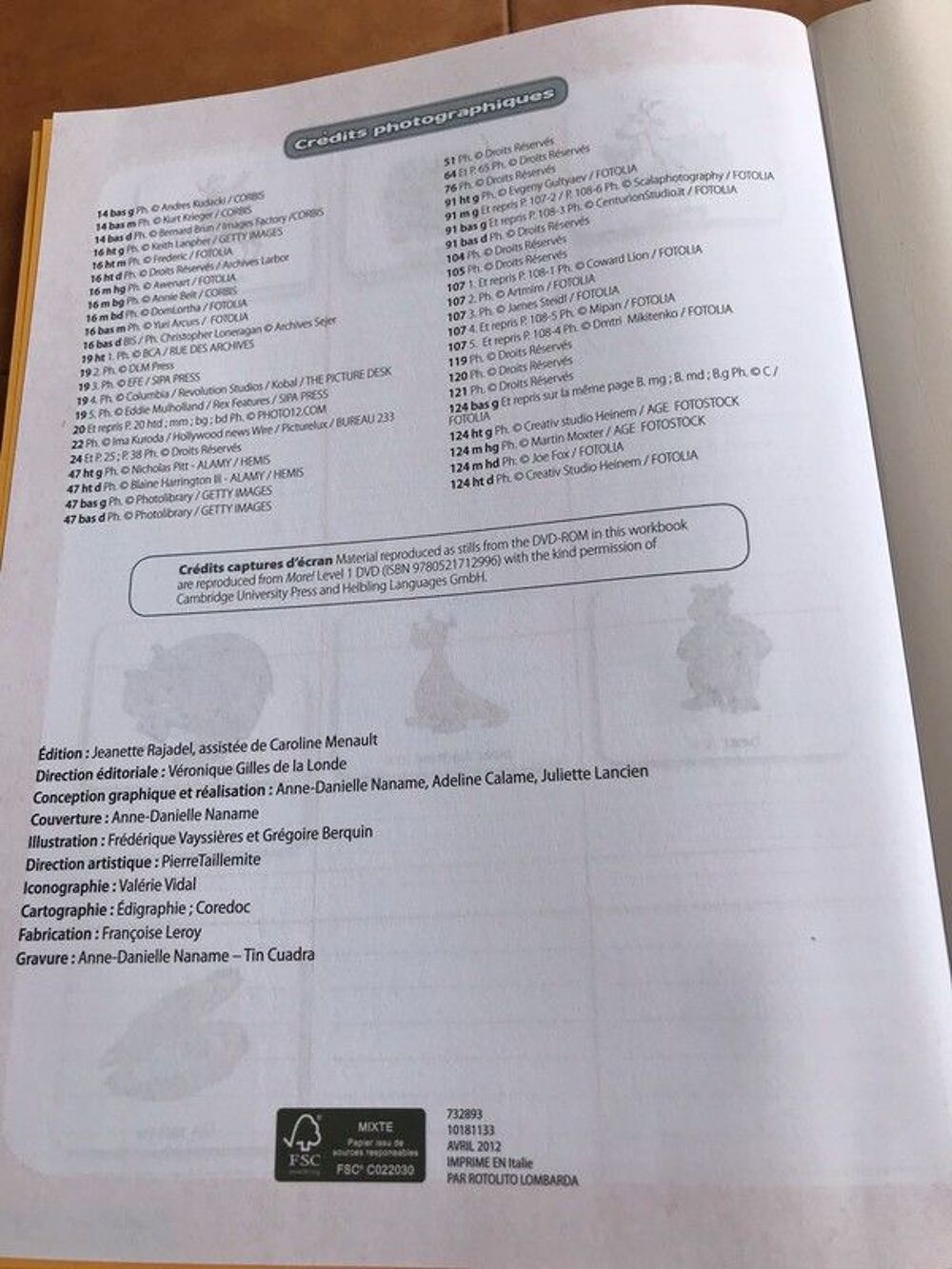 Workbook Hi There 6&egrave;me Livres et BD